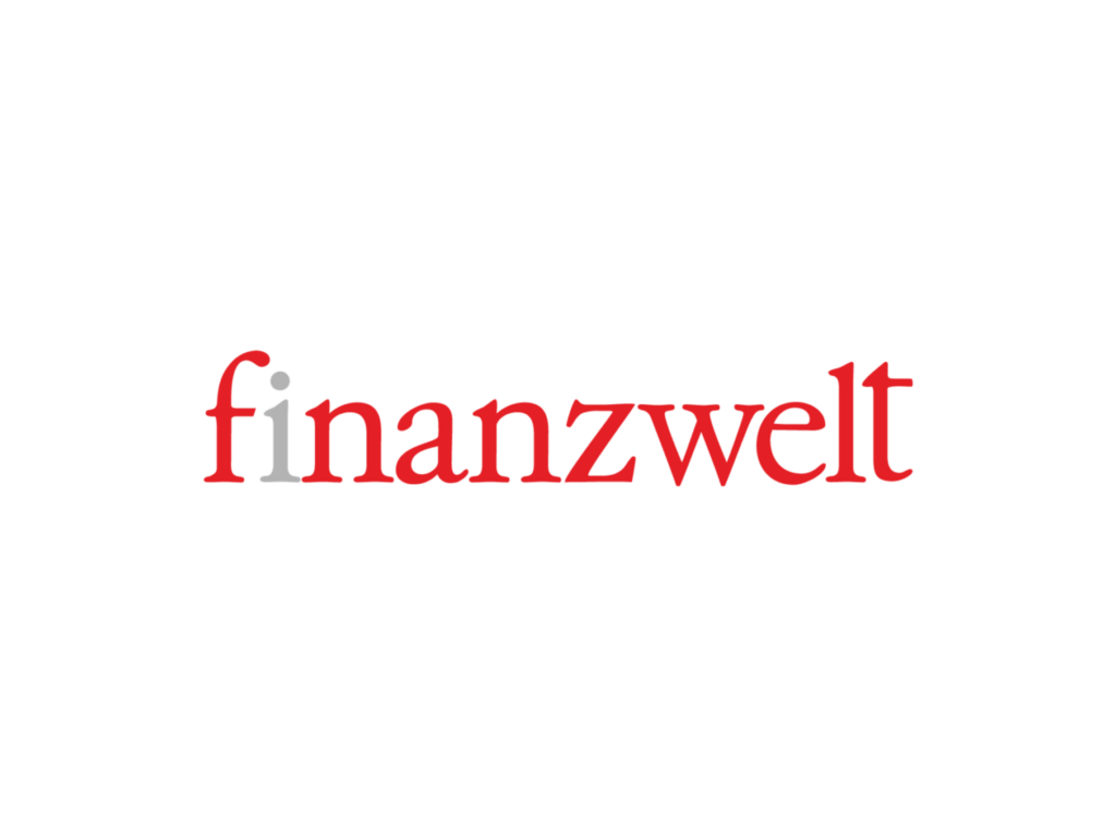 Logo of the medium Finanzwelt. Fachmagazin für Financial Intermediaries. Artikel: Rendite Skalierung und Innovation